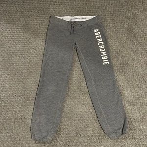 Abercrombie and Fitch Gray Sweatpants